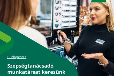 Szépségtanácsadó munkatársakat keresünk