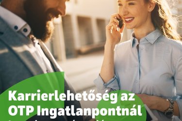 Karrierlehetőség az OTP Ingatlanpontnál