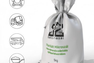 Fibrillált mikroszál betonba 5kg