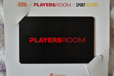 Eladó playersroomos ajándékutalvány 29 990 Ft van rajta. 

Ára: 24 990 Ft

Posta csak előreutalás esetén!