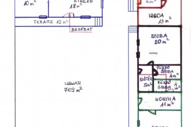 Egy telken két ház Vácon az Árpád úton! 

Eladásra kínálom Vácon az Árpád út 19. szám alatt található 769 m2-es telken, az Árpád útra merőleges, egymással párhuzamosan épültek az egyszintes beépítésű, két különálló lakóházat, melyek egybeépültek a szomszédos házakkal. 
A kapualjba érkezvén balra helyezkedik el az I. lakóház, Jobbra található a II. számú lakóépület, mely az 1990-as évek elején épült.  
I. és II. épületek szerkezete a hagyományos század eleji kőből és téglából épült sávalap.
A felmenő falszerkezet vegyes falazat: kő és vályogtégla. Válaszfalak: vályogtéglából készültek. Födémszerkezet: borított fafödém. Tetőszerkezet: hagyományos, állószékes, szelemenes, nyeregtető kötőgerendával. Tető fedése: hornyolt cserépfedés.

I. lakóház helységei: 3 külön bejáratú lakás lett kialakítva, melynek állapota jó.

1/ lakás helységei: előszoba (4 m2), utcafronti szoba (21. 5 m2), iroda (13 m2). Összesen: 38.5 m2

2/ lakás helységei: előtér (5 m2), szoba (20 m2), fürdőszoba (4 m2). Összesen: 29 m2

3/ lakás helységei: Étkezős konyha (11 m2), fürdőszoba (4 m2), szoba (11 m2), szoba (15 m2). Összesen: 48 m2

A lakások fűtése gázkazánról működik. Meleg víz ellátása villanybojlerről működik.

A lakások folytatásában garázs (20 m2) valamint hozzáépítve féltetős fészer (41 m2) lett építve.

II. Lakóház helységei: Bútorozott étkezős konyha (18 m2), kádas fürdőszoba (10 m2), utcafrontos két nagyszoba (20, 20 m2). 
A lakórész kompletten felújítva, víz, villany, gázvezeték kicserélve, új műanyag nyílászárók lettek beszerelve.

Az udvarba kocsi beállási lehetőség is biztosított. Az udvar hátsó részén fák és díszbokrok találhatók, az udvar a pihenést szolgálja. A verandán keresztül közvetlen kertkapcsolata van mindkét épületnek.
A szalonnasütő és a kerti pihenőhely itt van elhelyezve.

Az ingatlan hasznosítására csak a képzelet szabhat határt!
Ajánlom olyan vállalkozásoknak, építtetőknek, akik látnak benne fantáziát, akár Panzió,  műhely, raktár, albérlet kiadására is.!!!

Az ingatlan tulajdoni viszonyai rendezettek!

A közelben orvosi rendelő,iskola,óvoda,posta, Tesco ,Penny, Otp Bank, MBH Bank és
minden más üzlet is megtalálható, ami szükséges a mindennapokhoz. 

IRÁNYÁR: 89. 900. 000.- Ft

További információért és a megtekintéssel kapcsolatban, várom megtisztelő hívását!
Amiben még segíteni tudok:
- ha a vásárláshoz még el kell adnia ingatlanát
- energetikai tanúsítvány készítése 72 órán belül
- ingyenes hitelügyintézés
- jogi háttér
- földhivatali ügyintézés
- értékbecslés, piaci ármeghatározás
- költöztetés, lomtalanítás
- ajánlatok küldése e-mailben országos adatbázisból. 

Tel: +36705581160
