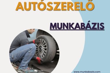  Autószerelő állás, munka