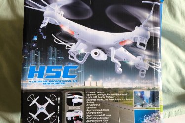 Eladó a képeken látható, használt H5C 4 CH Digital Proportional R/C Quad-Copter Drón.

Érdeklődni privátban.