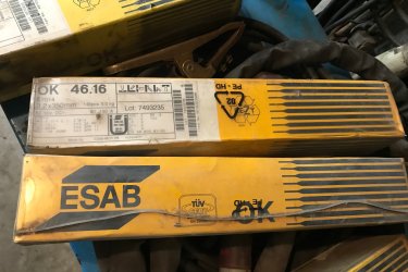 Esab OK 46.16 3,2 /3doboz                                                                                                                                                                                       Esab OK 43.32 2.5/1doboz                                                                                          8000Ft/doboz                                                                                                                     Légy szíves telefonon érdeklődj.  