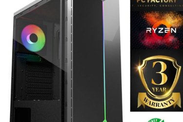 PC FACTORY RYZEN GAME START( Ryzen 5 4500 /16GB DDR4/GTX1650 4GB/1TB M.2 SSD)